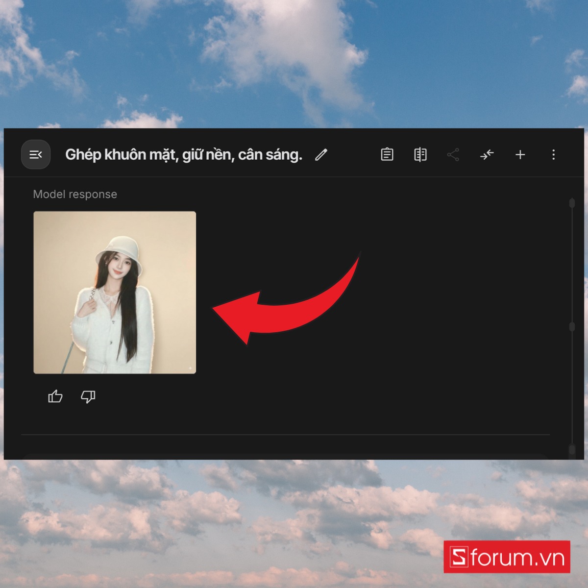Hướng dẫn sử dụng Nano Banana chi tiết pha trộn nhiều ảnh bước 2